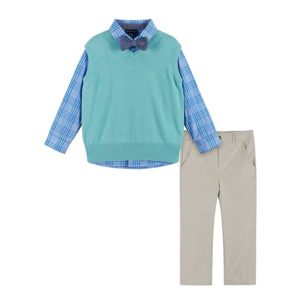 Andy & Evan Boys  Pastel Vest, Blue